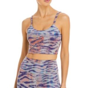 Free People Reversible Beat the Heat Bra in Purple
